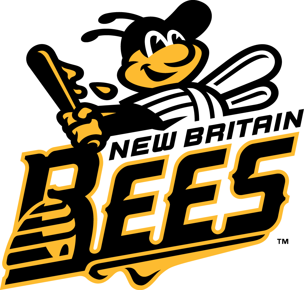 New Britain Bees 2016-Pres Primary Logo iron on transfers for T-shirts